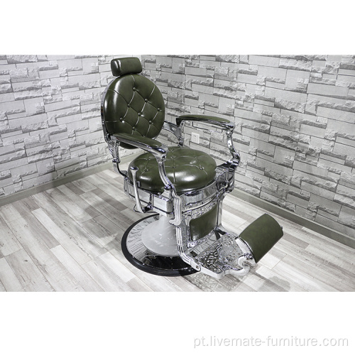 Cadeira reclinável do barbeiro da mobília do salão de cabelos pesados